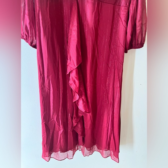 EVER PRETTY LONG SLEEVE RUFFLE DRESS - Picture 3 of 8